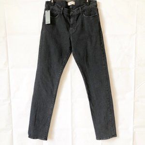 Baldwin Henley Slim Straight Jean Smoke Charcoal